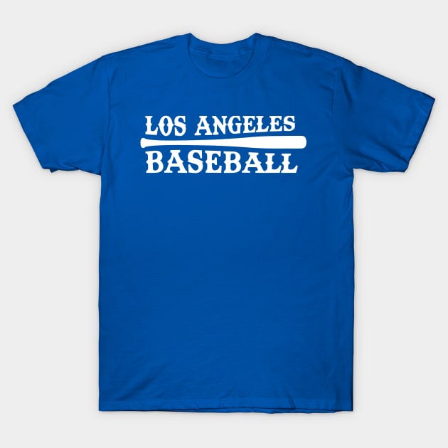 Los Angeles Baseball T-Shirt by Throwzack